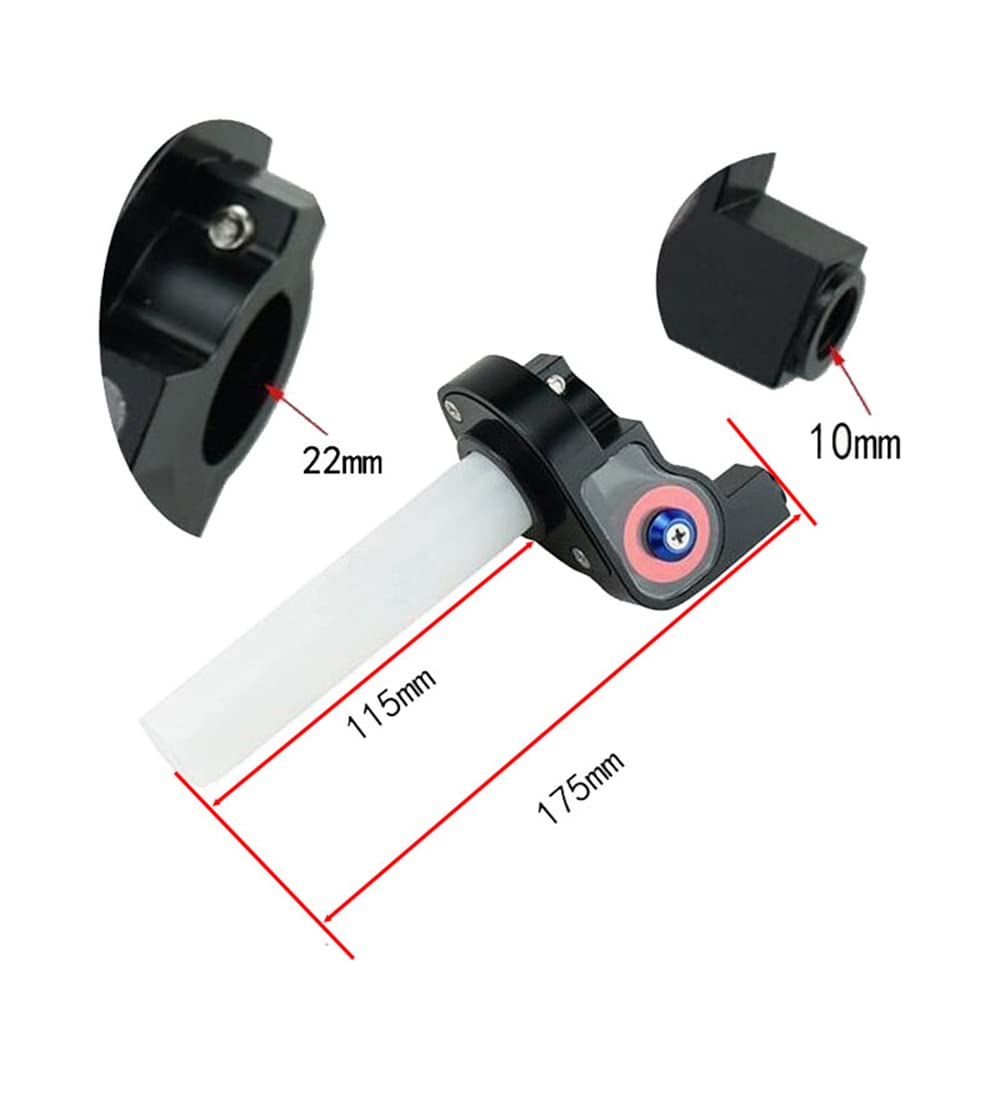 0769FUWU universal fit for cross-country motorcycles on 22mm handlebars