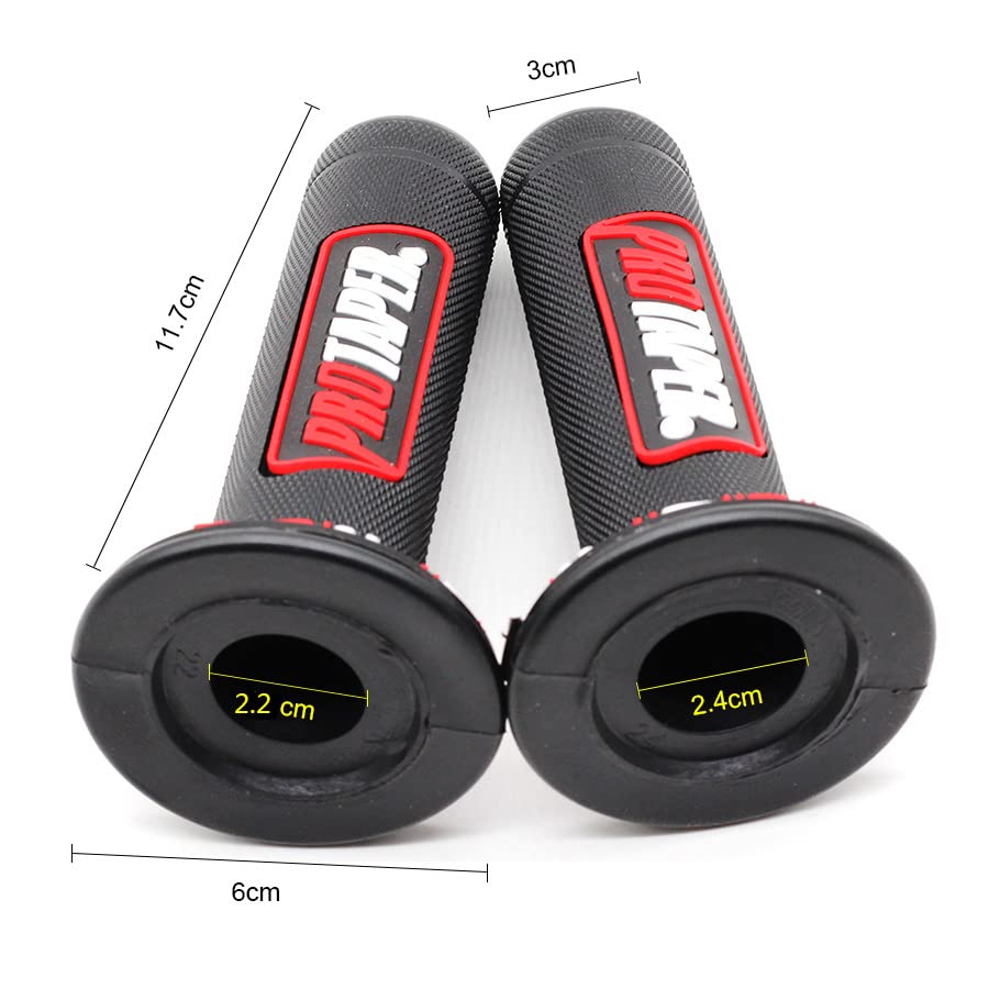 0769FUWU package includes twist grip, cable, and clamps for quick on-bike upgrades