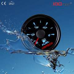 Wiring with 9-32V DC input for 100TECH fuel gauge in vehicles