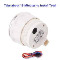 100TECH IP67 waterproof bezel protecting the gauge in marine use