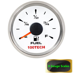 100TECH stainless steel bezel assembly for durability and corrosion resistance