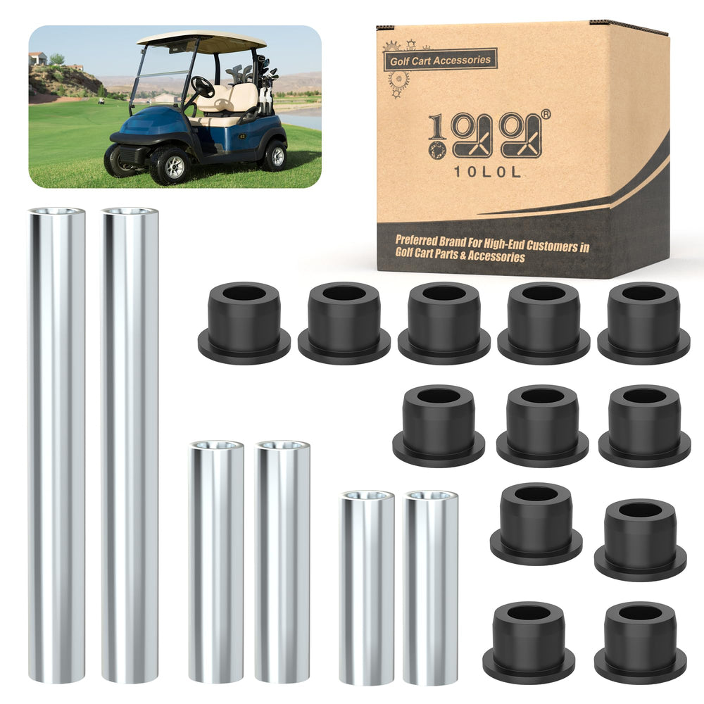 10L0L Front lower A-arm bushing sleeves kit on Club Car Precedent for smoother ride