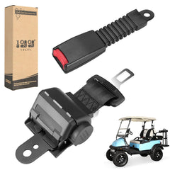 10L0L golf cart seat belt retractable 42-inch with DOT certification for street-ready safety.