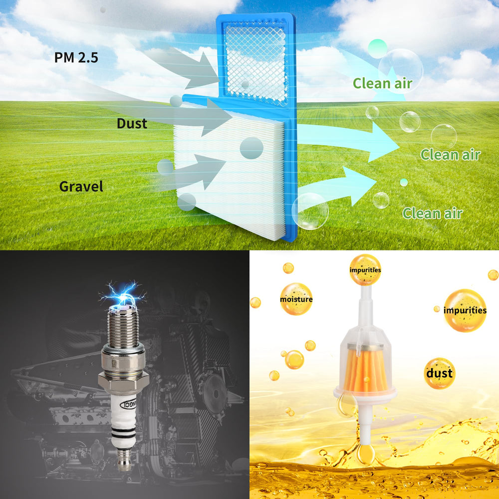 10L0L kit packaging with OEM-referenced parts and filters