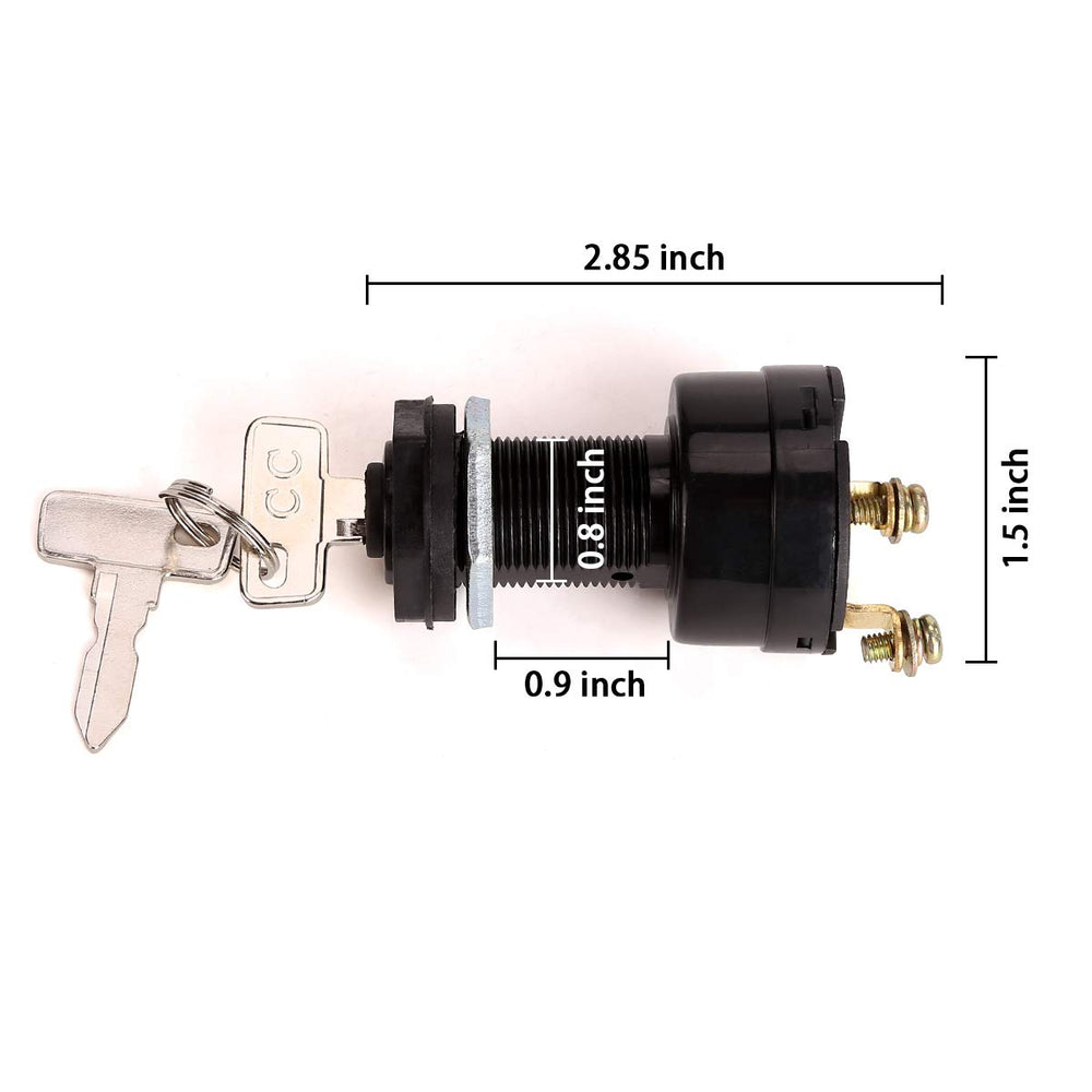10L0L ignition switch installation image showing simple mounting steps