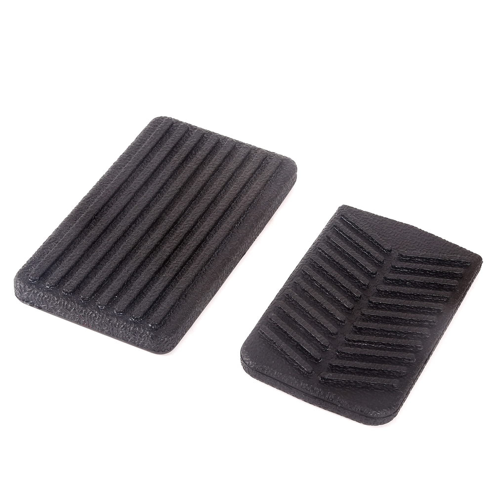 10L0L rubber pedal pad texture close-up showing aging-prevention coating