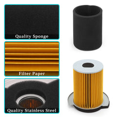 10L0L fuel filter for Yamaha G1/G14 supports clean fuel flow