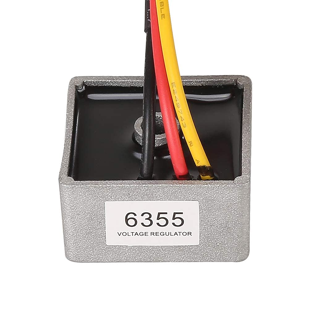 10L0L voltage regulator rectifier plug-and-play, easy direct-fit installation shown.