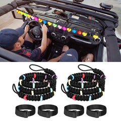 1797 duck holder on Jeep setup keeps ducks neatly displayed on rough rides