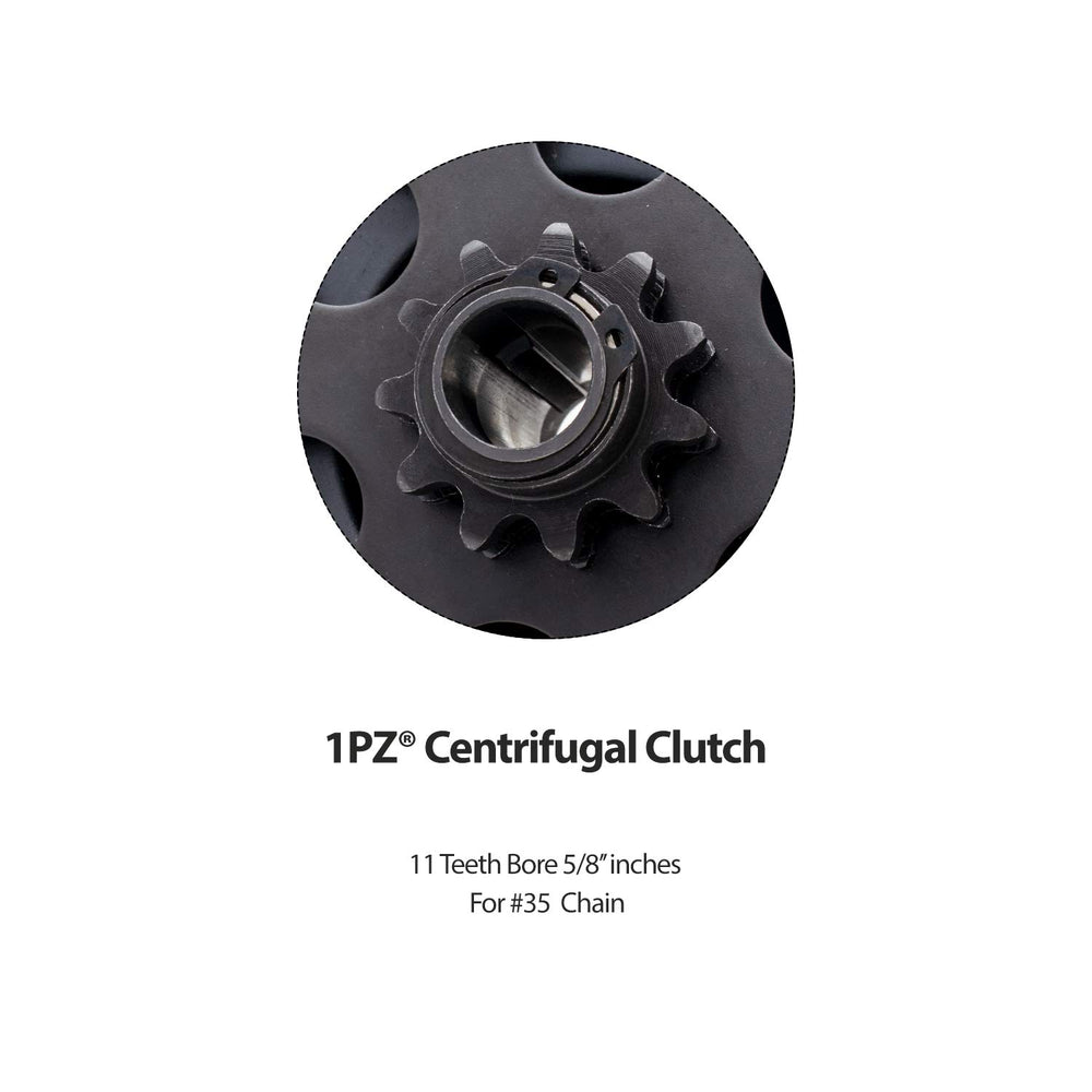 1PZ 5-8 bore clutch highlights compact design for easy mounting