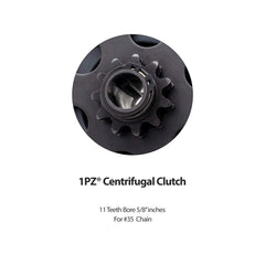 1PZ 5-8 bore clutch highlights compact design for easy mounting