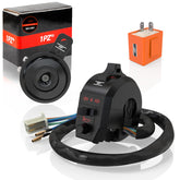 1PZ SR1-H01 left-side switch for motorcycles with turn signals and tactile control