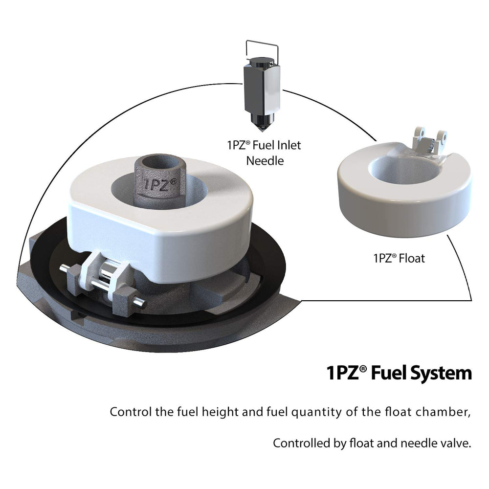 1PZ UMK-301 package includes complete carburetor set for easy install