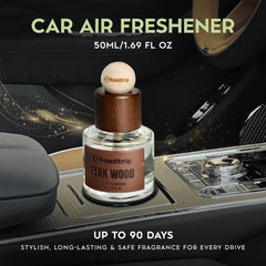 1Roadtrip cup-holder diffuser close-up showing anti-spill design and premium finish.