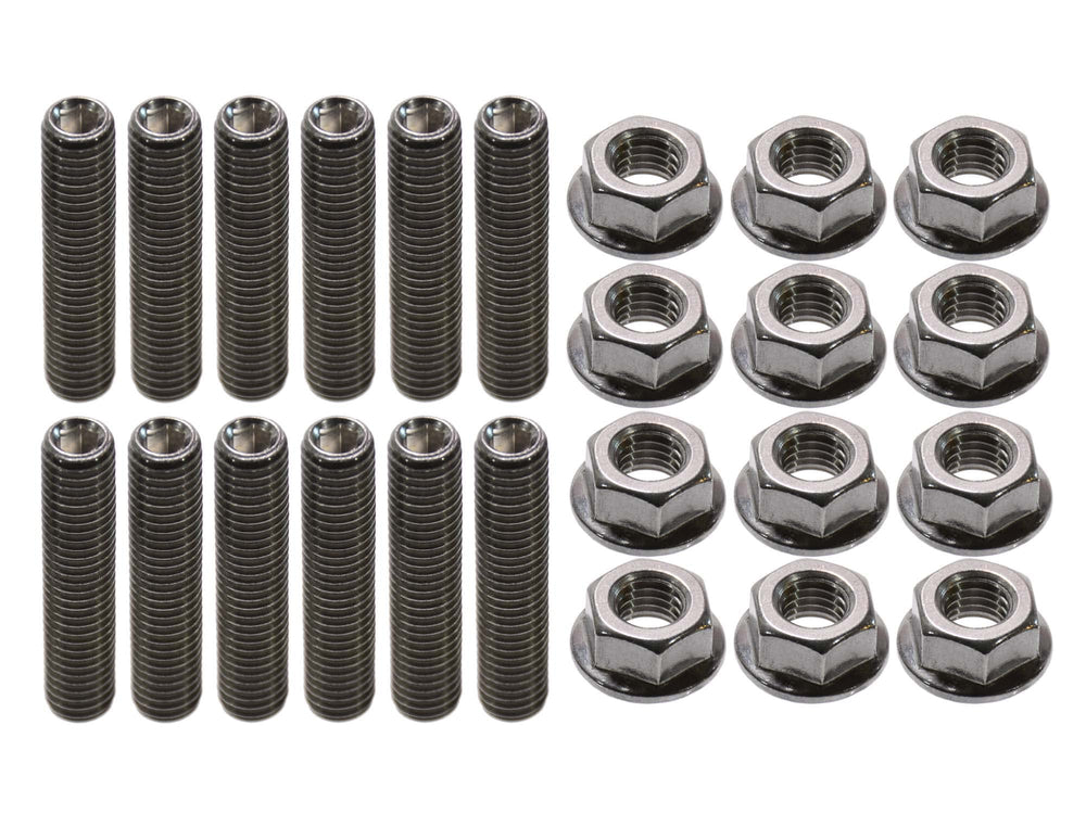 269 Motorsports LS header stud kit bolts—polished stainless steel for secure exhaust manifold installs.