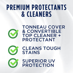 303 Products 30510 convertible top cleaner restoring color and clarity.