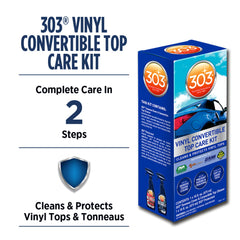 303 Products 30510 tonneau cover cleaner in action protecting the surface.