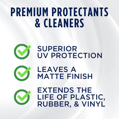 303 Products automotive protectant spray interior plastic protection preserves colors and texture.