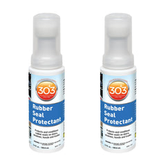 303 Products Rubber Seal Protectant on Windows revives color and flexibility with UV protection.