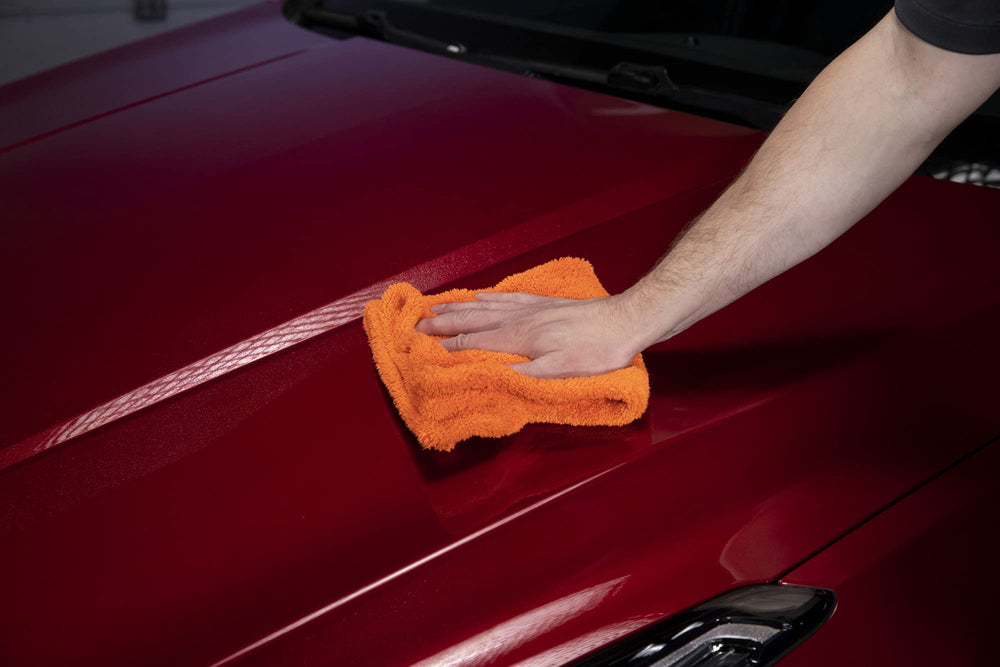 303 Products Speed Detailer spray-on application with microfiber buff.