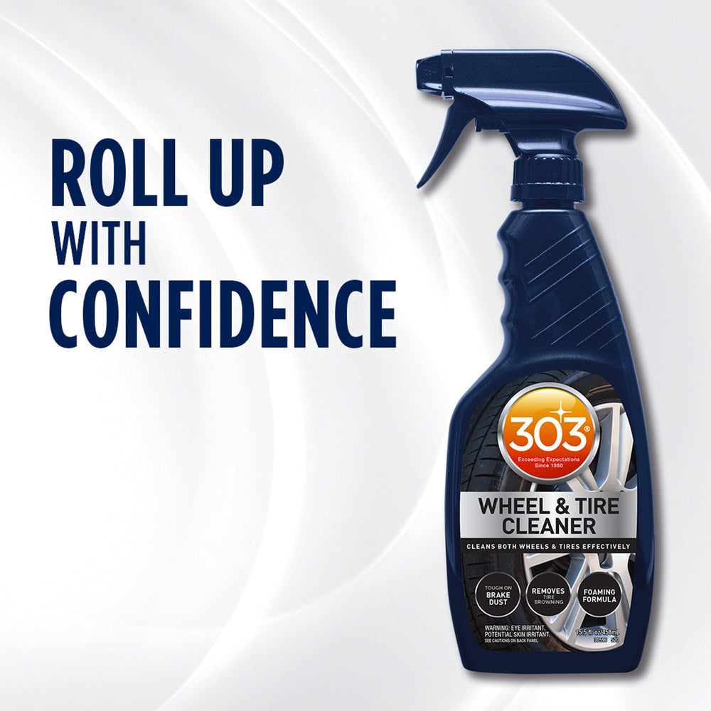 303 Products 16 oz bottle ready for routine cleanup