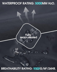 33,000ft elastic waistband demonstrates comfortable, secure fit.