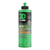 3D ACA 510 rubbing compound jar for fast paint correction with low dust.