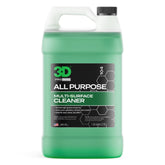 3D All Purpose Cleaner bottle ready for versatile interior cleaning on vinyl, leather, and fabric.