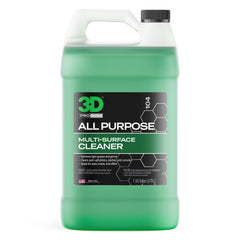 3D All Purpose Cleaner bottle ready for versatile interior cleaning on vinyl, leather, and fabric.