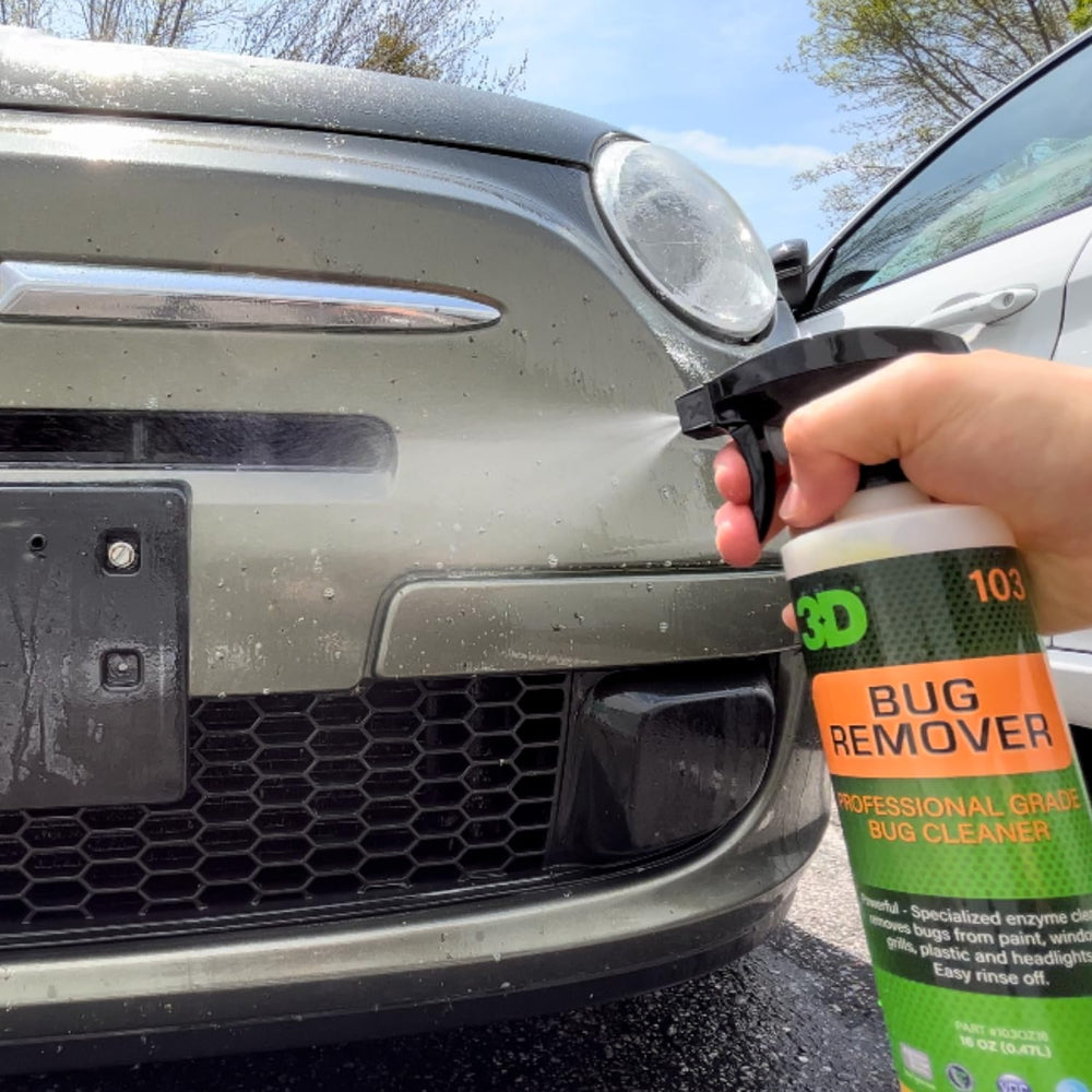 3D Bug Remover suited for plastic, rubber, and metal surfaces.