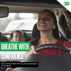 3D GLW premium air freshener enhancing cabin fragrance.