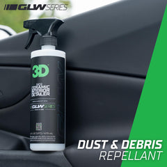 GLW Series interior detailer pack shot highlighting the 16 oz bottle.