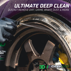 3D GLW Series cleans wheels without etching or discoloration.