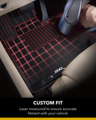 Thermoplastic rubber surface delivers a waterproof feel with a sleek, grippy texture.