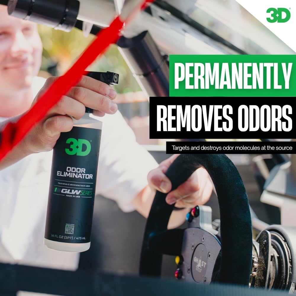 3D Odor Eliminator car interior spray freshening a cabin