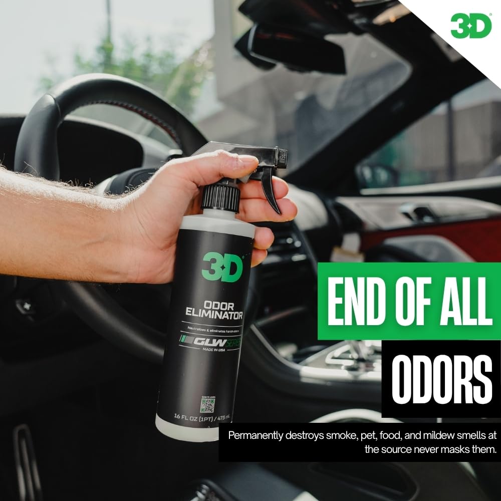 3D Odor Eliminator targets pet odors in fabric and upholstery areas