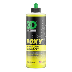 3D POXY Montan Wax Sealant bottle showing durable protection and shine