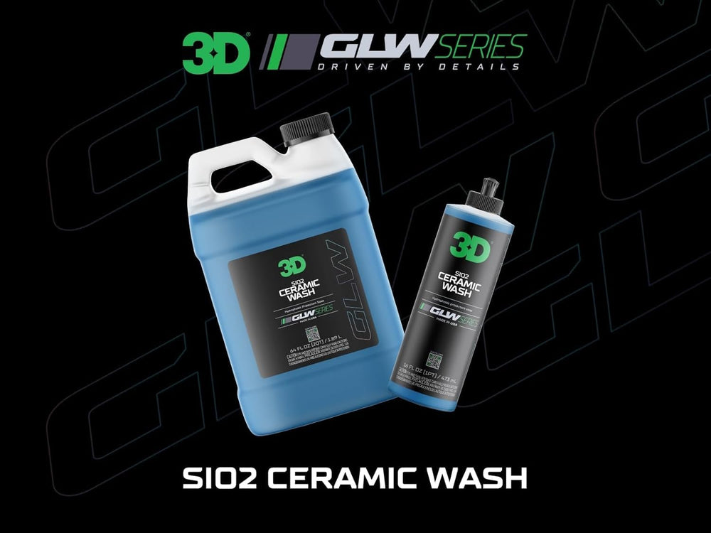3D SiO2 Ceramic Wash & Wax long lasting gloss after rinse