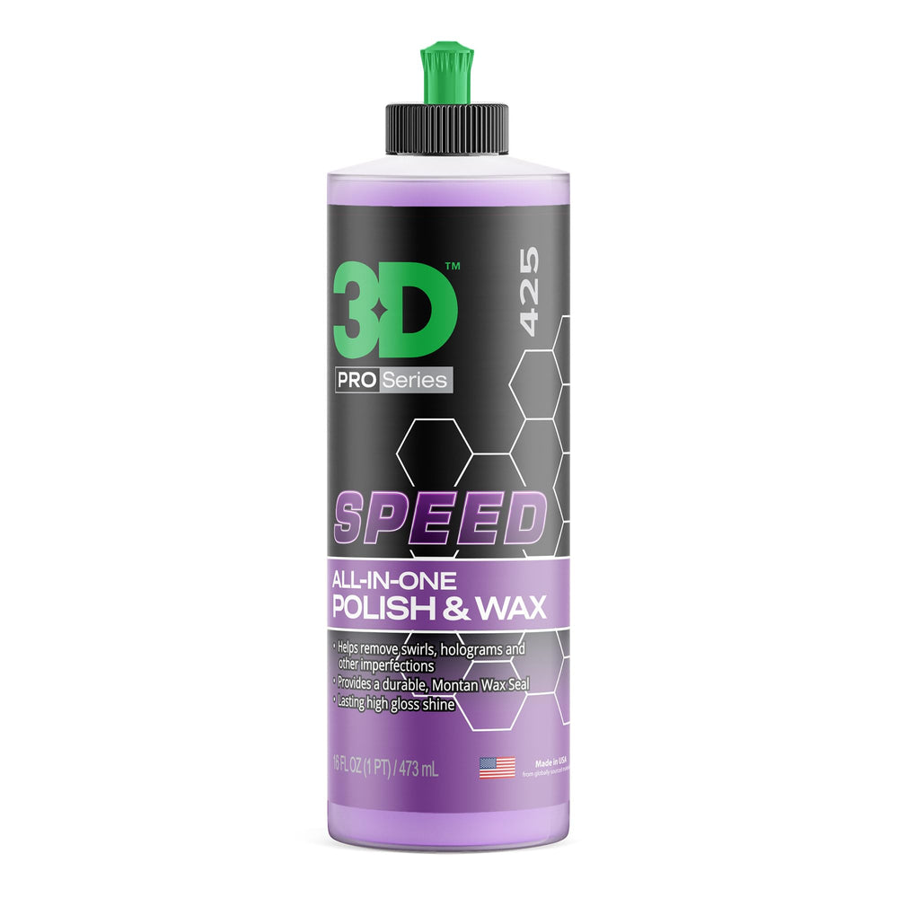 3D Speed bottle-front image for all-in-one car care