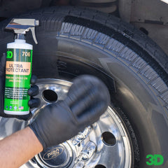 3D Ultra Protectant bottle highlighting water-based formula for easy spray