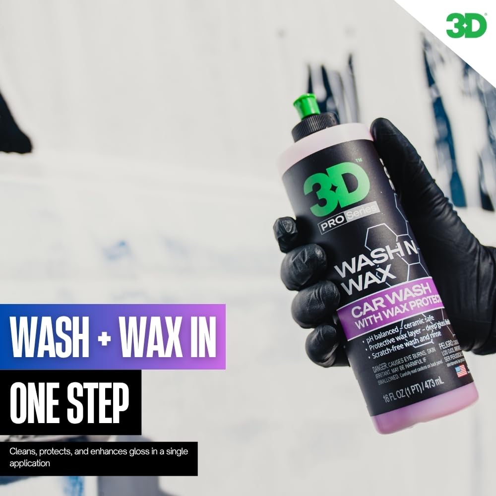 3D Wash N Wax safe on wax, sealant, and coatings on car.