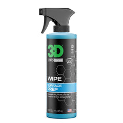 3D Wipe ceramic coating surface prep bottle sprays cleaner before coating.