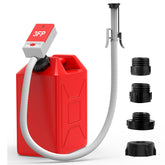 3FP fuel transfer pump with auto-stop nozzle prevents spills during transfer