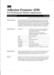 3M 4298 UV-detectable packets aid precise application during bonding