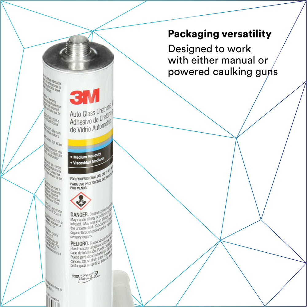 3M Auto Glass Urethane Windshield Adhesive 08693 workstation ready for fast repairs.