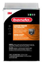 3M Bondo Fiberglass Resin 00404 can front view for durable auto and boat repairs