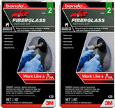 3M Bondo fiberglass repair kit contents for durable DIY fixes.