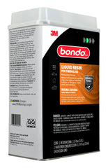 3M Bondo Fiberglass Resin sanding after cure for paint-ready finish