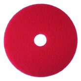 3M Buffer Pad 5100 red for 12-inch machines buffs when dry to finish
