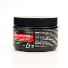 3M chrome and metal polish on trim detail delivers reflective finish